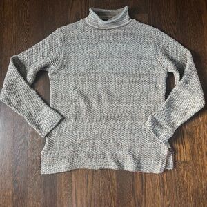 Binghamton Knitting Co. Knit Sweater Sz Xs Xtra Small Tunic Gray/beige